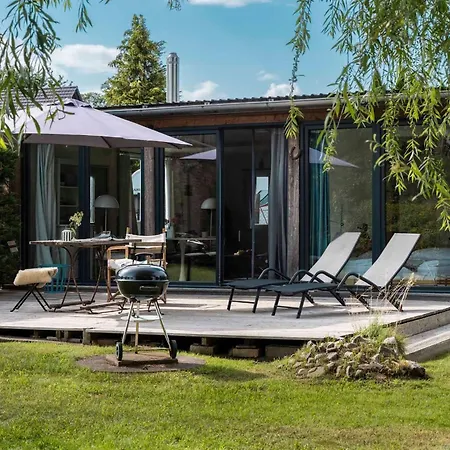 Pommernhaus Bay Cabin, Kamin, Sup's Altwarp