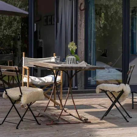 Pommernhaus Bay Cabin, Kamin, Sup's Tatil Evi *