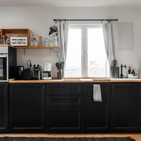 Pommernhaus Bay Cabin, Kamin, Sup's