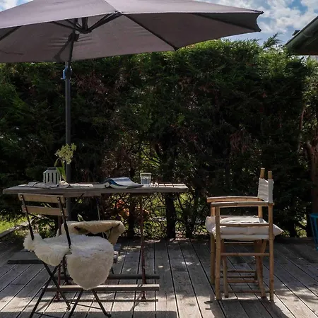 Pommernhaus Bay Cabin, Kamin, Sup's * Altwarp